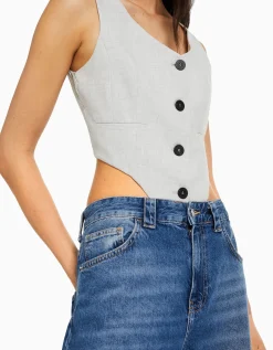 FEMME BERSHKA Vestes*Gilet body tailoring