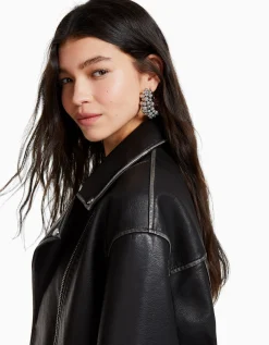 FEMME BERSHKA Accessoires*Grandes boucles d’oreilles petites perles