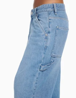 FEMME BERSHKA Jeans*Jean baggy carpenter
