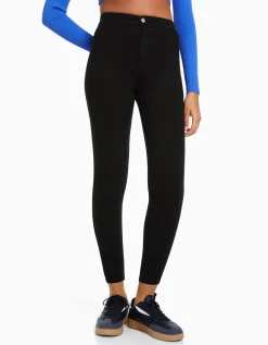 FEMME BERSHKA Jeans*Jean jegging taille très haute