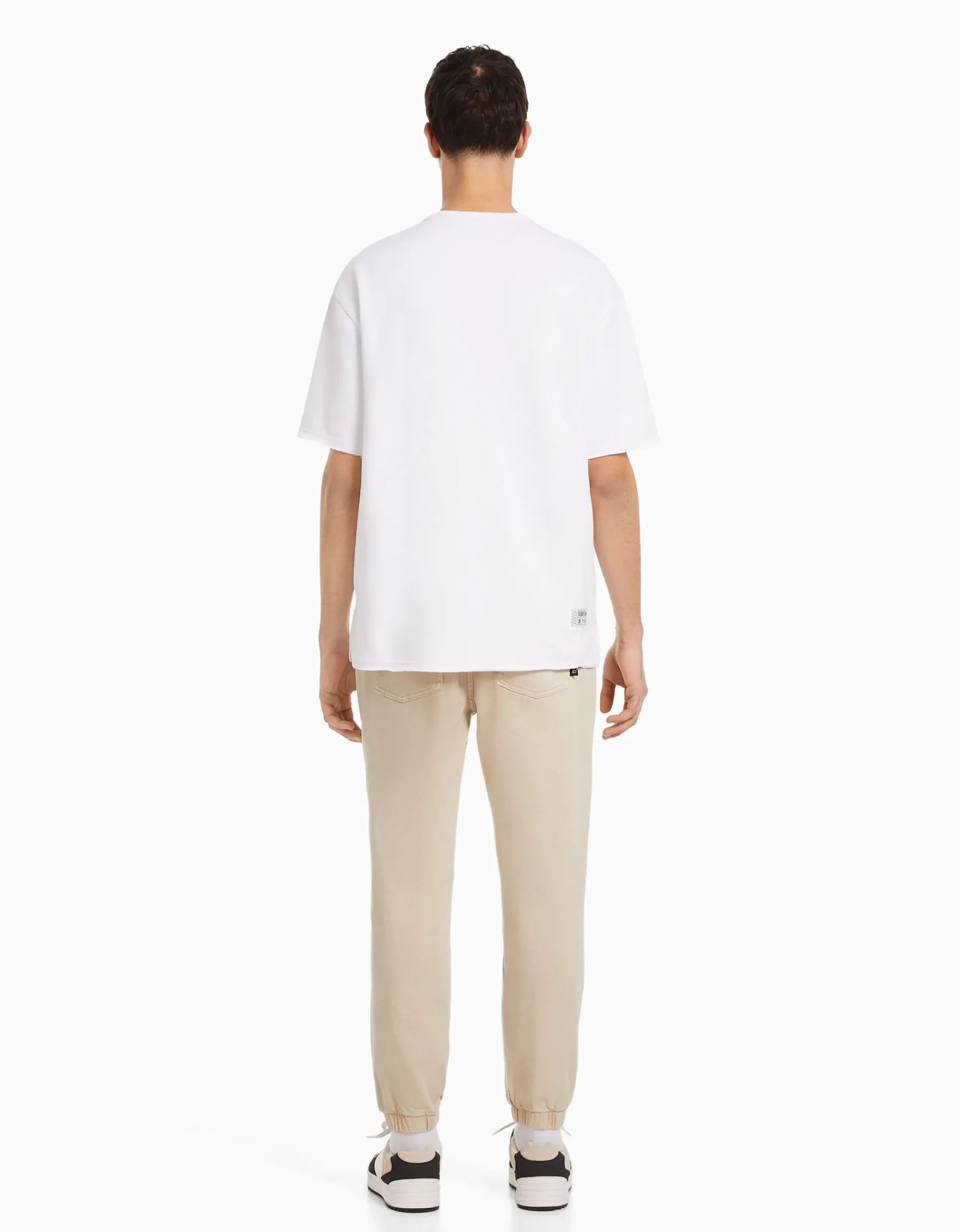 HOMME BERSHKA Jeans*Jean jogger coloré déchirures