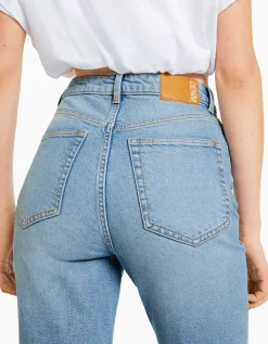 FEMME BERSHKA Jeans*Jean mom slim décontracté