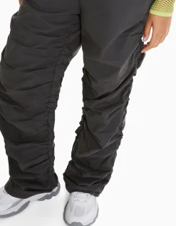FEMME BERSHKA Vêtements*Jean parachute fronce latérale