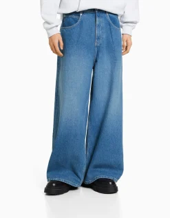 HOMME BERSHKA Vêtements*Jean 90’s Rave super baggy