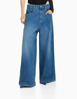 FEMME BERSHKA Vêtements*Jean 90’s super baggy