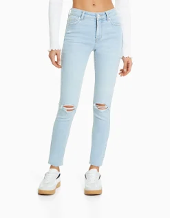 FEMME BERSHKA Jeans*Jean skinny taille basse vintage