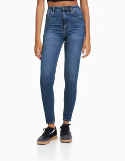 FEMME BERSHKA Jeans*Jean skinny taille très haute