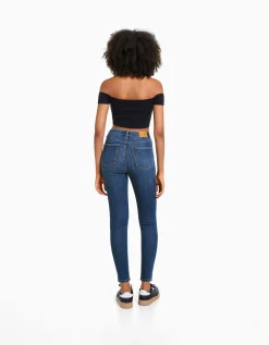 FEMME BERSHKA Jeans*Jean skinny taille très haute