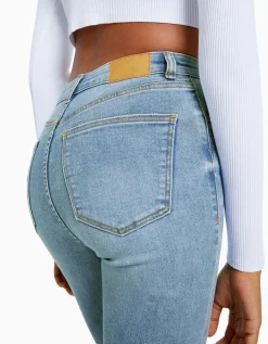 FEMME BERSHKA Jeans*Jean skinny taille très haute