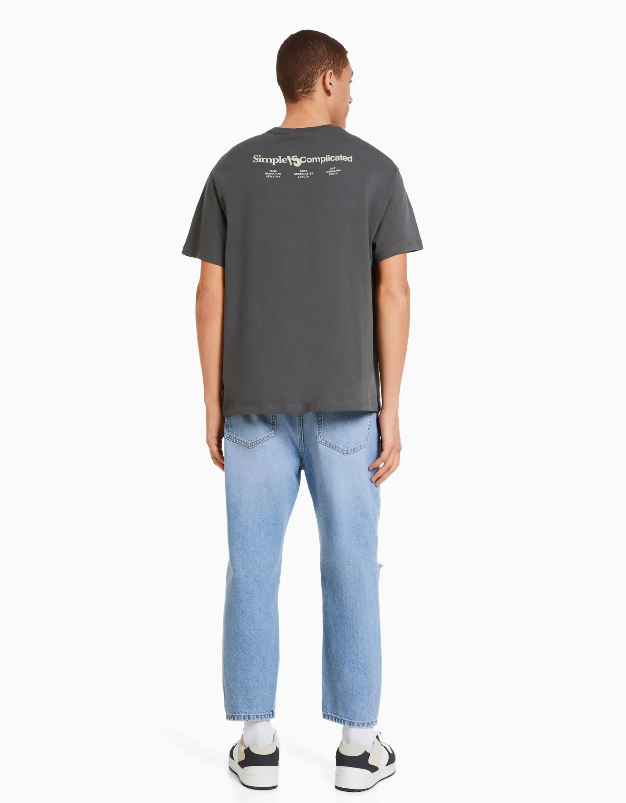 HOMME BERSHKA Jeans*Jeans loose déchirés