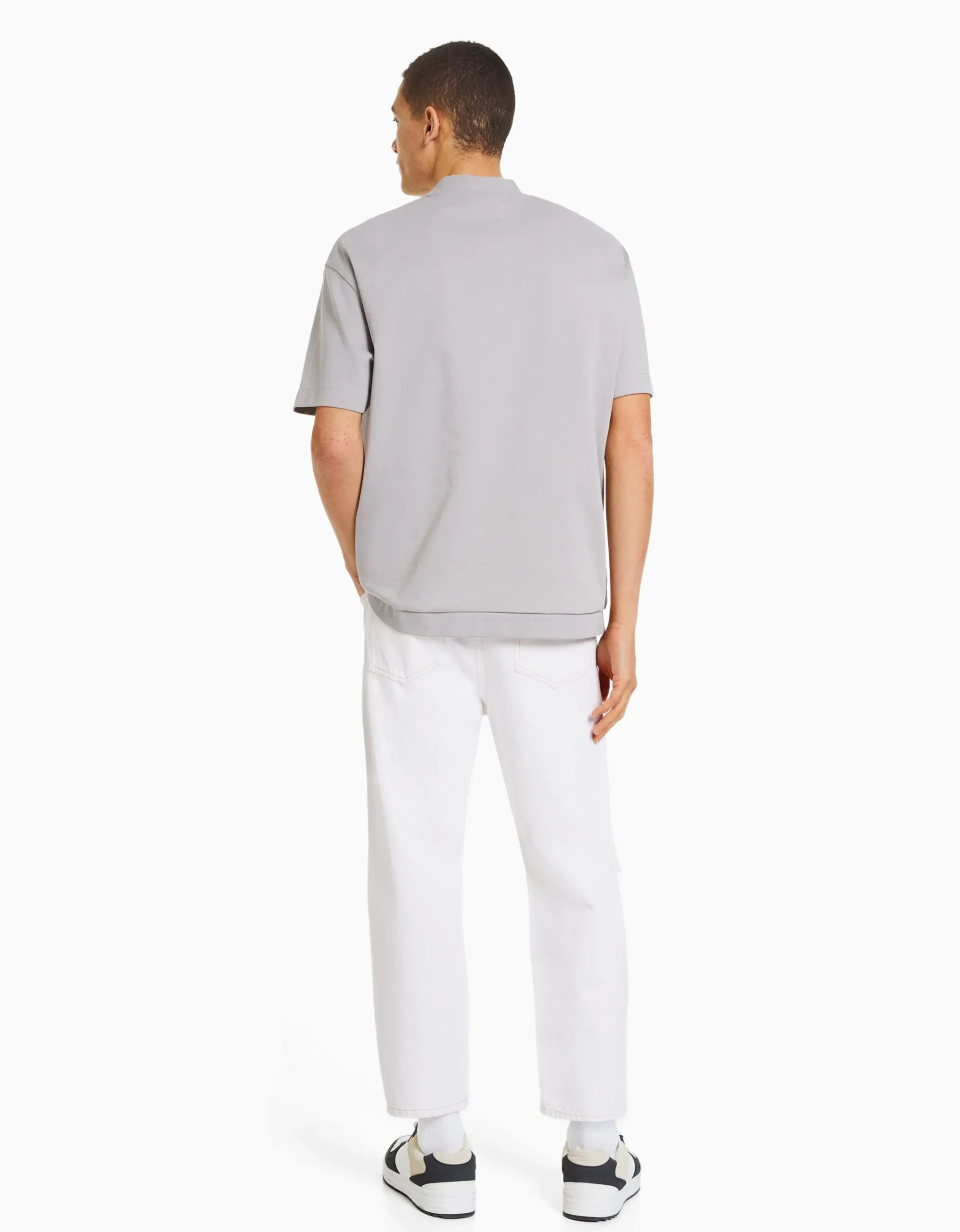 HOMME BERSHKA Jeans*Jeans loose déchirés