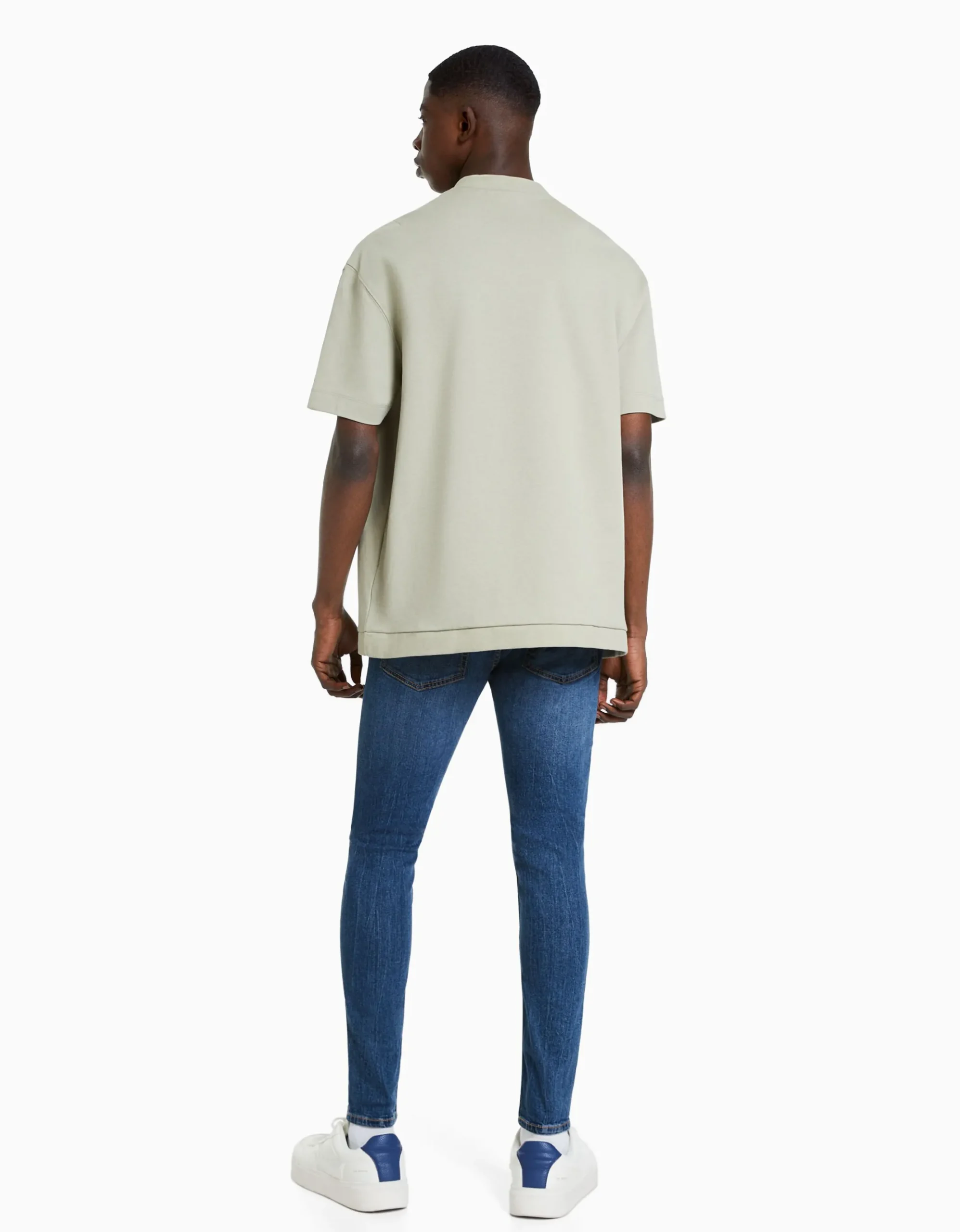 HOMME BERSHKA Pantalons et jeans*Jeans super skinny