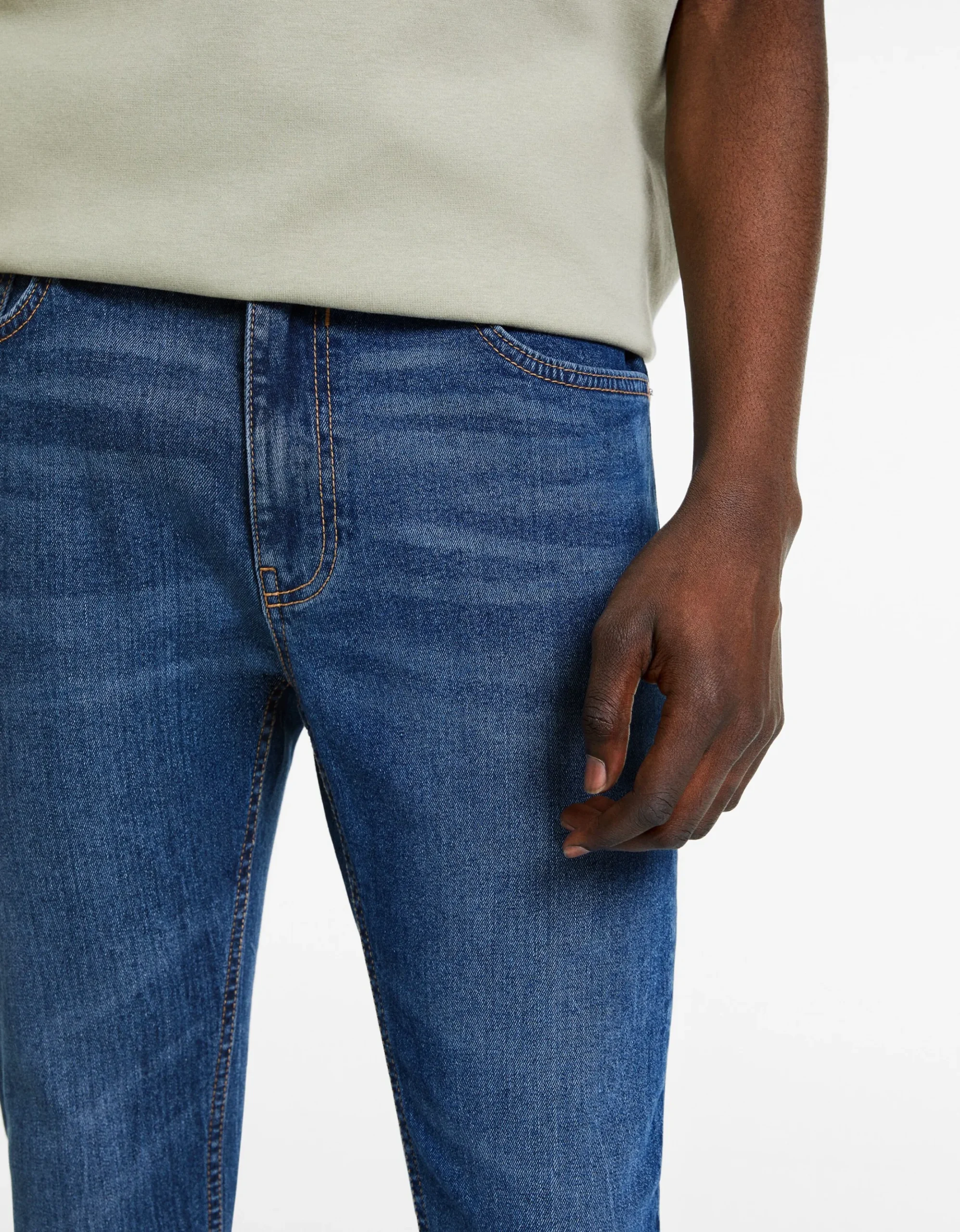 HOMME BERSHKA Pantalons et jeans*Jeans super skinny