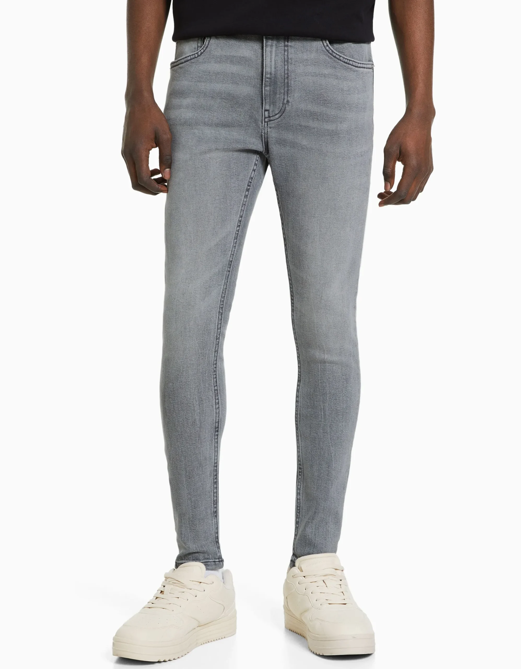 HOMME BERSHKA Pantalons et jeans*Jeans super skinny