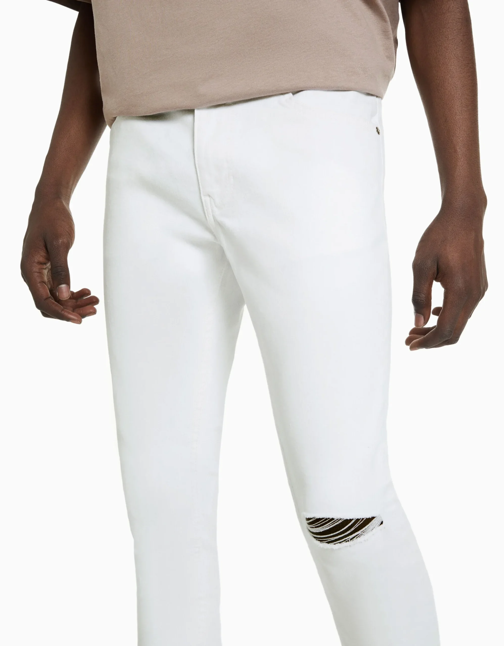 HOMME BERSHKA Pantalons et jeans*Jeans super skinny