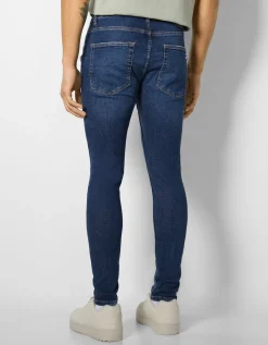 HOMME BERSHKA Jeans*Jeans super skinny déchirés
