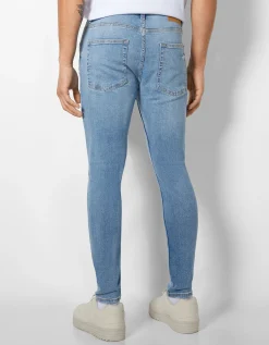 HOMME BERSHKA Jeans*Jeans super skinny déchirés