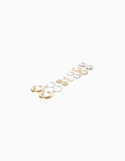 FEMME BERSHKA Tout voir*Lot 7 boucles d’eilles anneaux