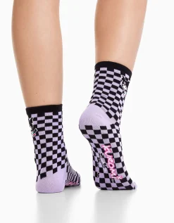 FEMME BERSHKA Cartoons*Lot 3 chaussettes Kuromi