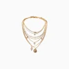 FEMME BERSHKA Tout voir*Lot 7 colliers croix papillon