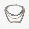 FEMME BERSHKA Tout voir*Lot de 4 colliers chaîne