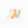 FEMME BERSHKA Chaussettes*Lot 3 paires de chaussettes imprimées
