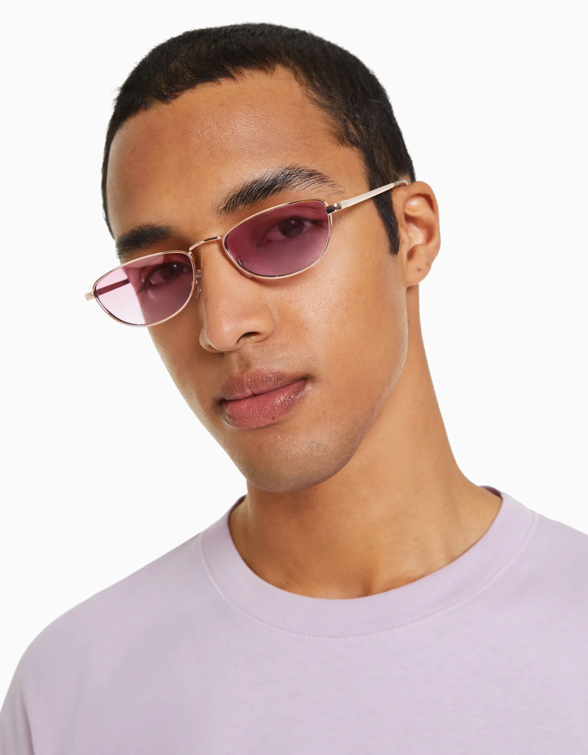 HOMME BERSHKA Tout voir*Lunettes de soleil ovales