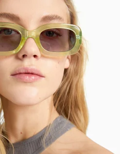 FEMME BERSHKA Lunettes*Lunettes de soleil rectangulaires