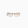 FEMME BERSHKA Lunettes*Lunettes vélo métalliques