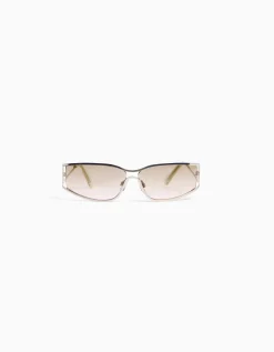 FEMME BERSHKA Lunettes*Lunettes vélo métalliques