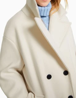 FEMME BERSHKA Trenchs et manteaux*Manteau long épaules tombantes