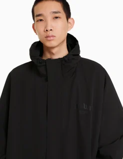 HOMME BERSHKA Blousons et manteaux*Manteau parka oversize effet nylon
