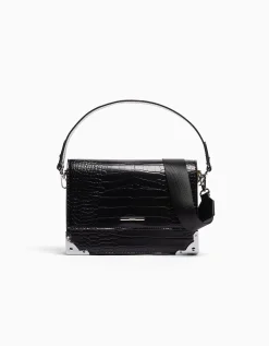 FEMME BERSHKA Tout voir*Minaudière texturée anse