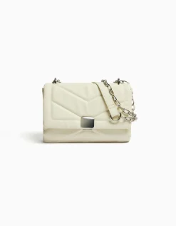 FEMME BERSHKA Tout voir*Mini-sac épaule matelassé chaîne