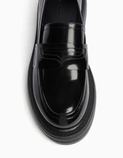 FEMME BERSHKA BSK Teen*Mocassins patte semelle crantée