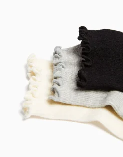 FEMME BERSHKA Chaussettes*Pack 3 paires de socquettes