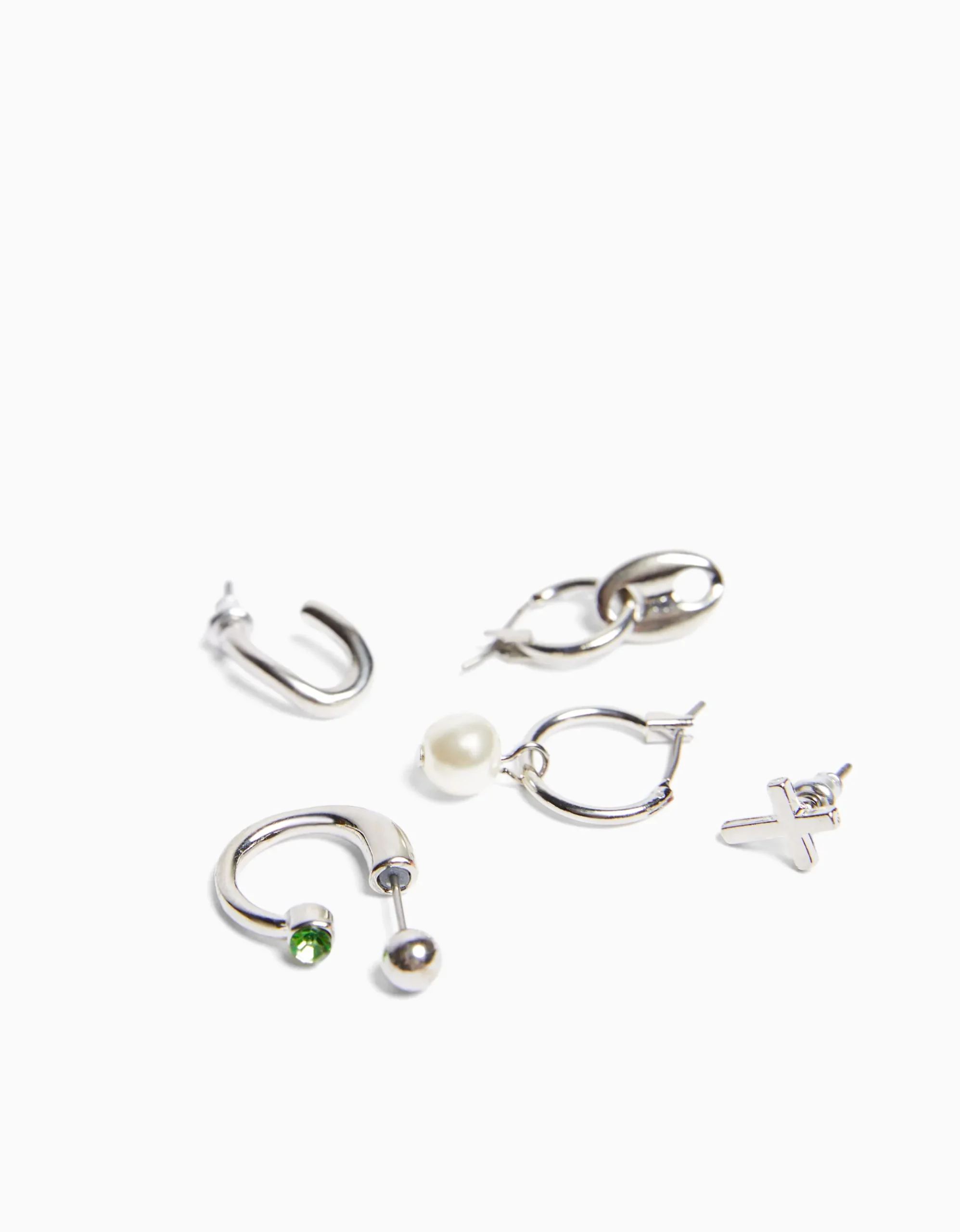 HOMME BERSHKA Tout voir*Pack 10 boucles d’oreilles anneau