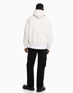 HOMME BERSHKA Vêtements*Pantalon cargo wide leg coton