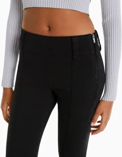 FEMME BERSHKA Pantalons*Pantalon flare sergé