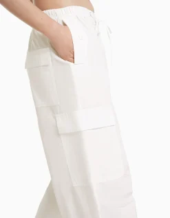 FEMME BERSHKA BSK Teen*Pantalon jogger cargo parachute