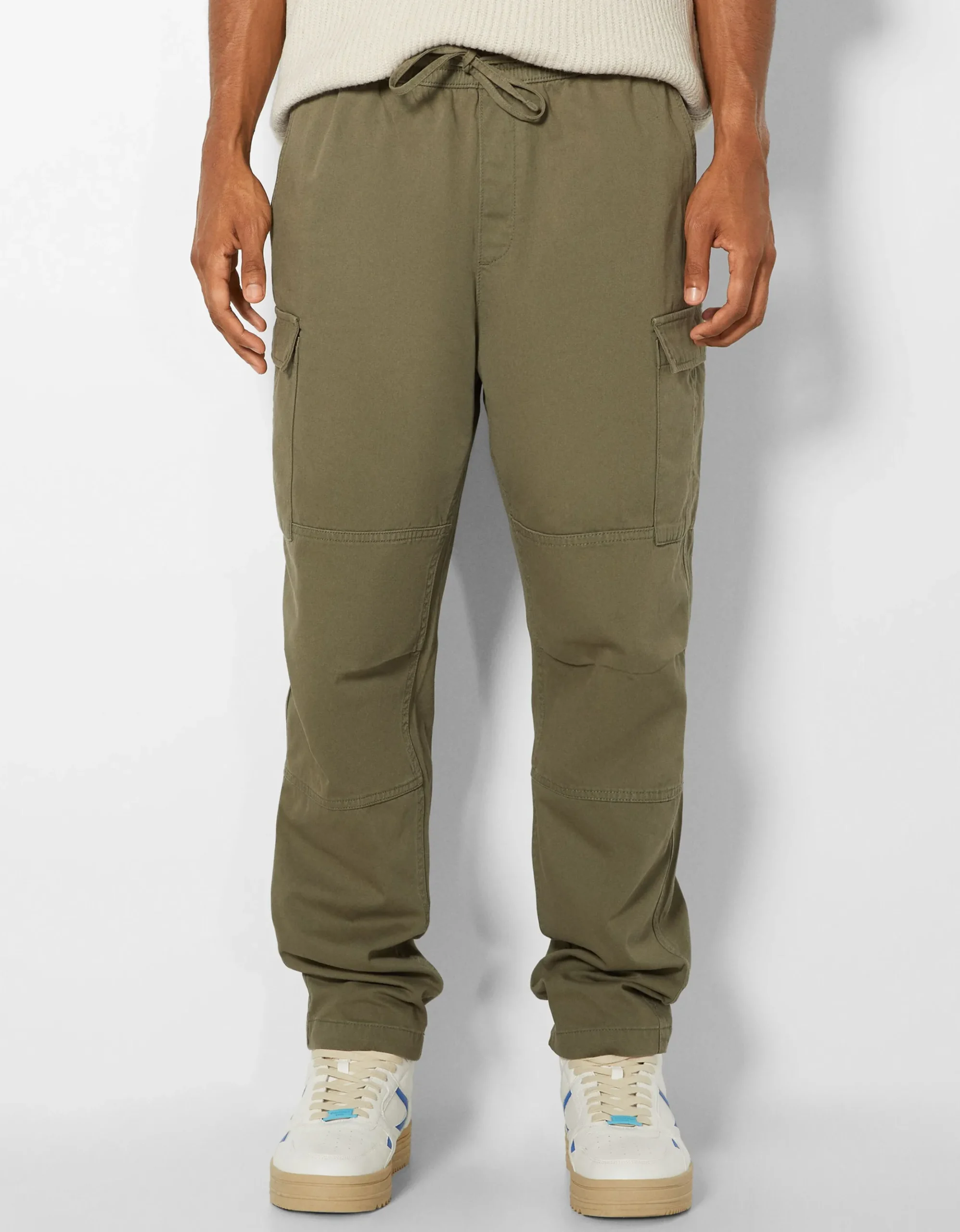 HOMME BERSHKA Pantalons*Pantalon jogger cargo regular fit