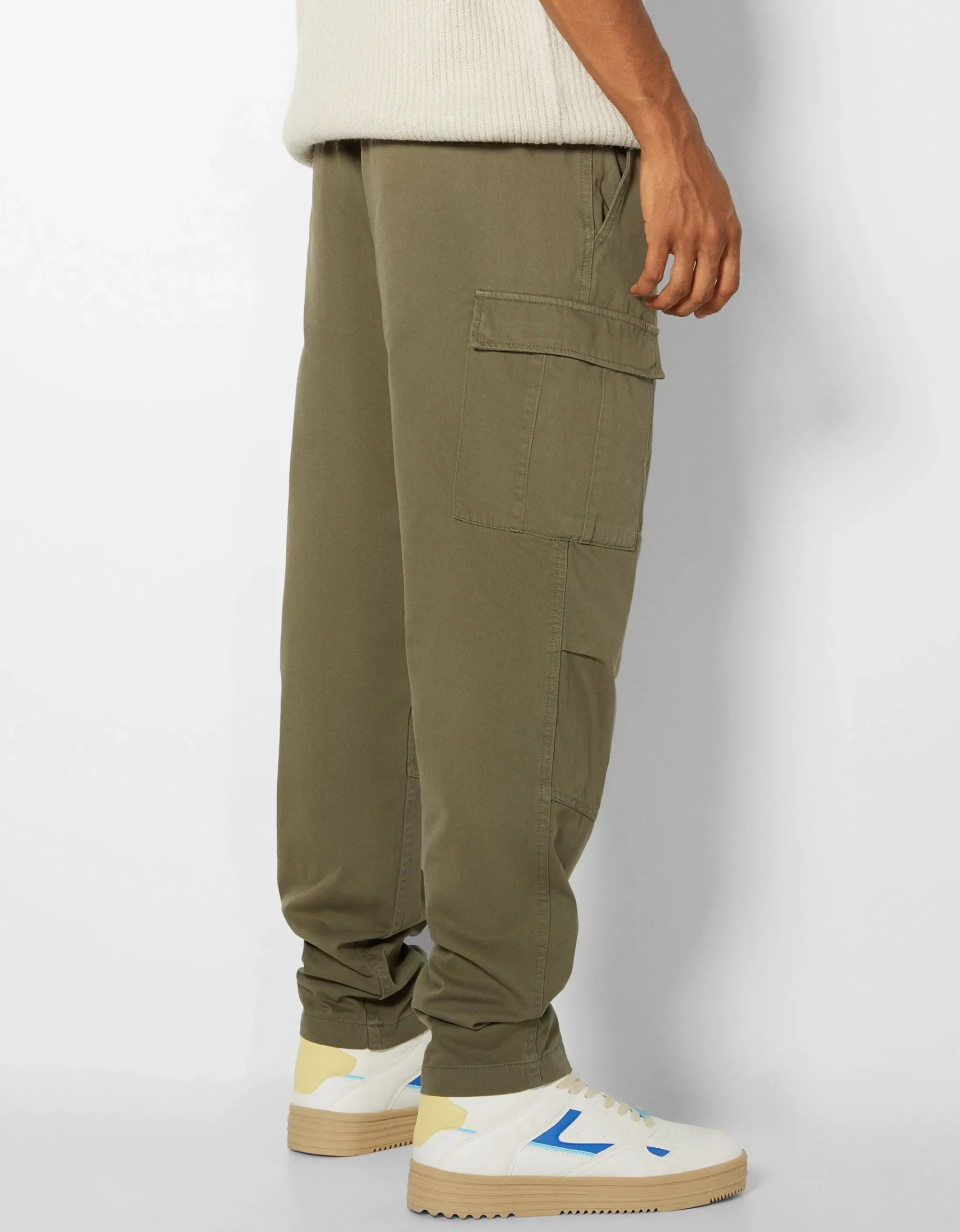 HOMME BERSHKA Pantalons*Pantalon jogger cargo regular fit