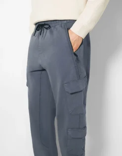 HOMME BERSHKA Pantalons*Pantalon jogger cargo slim