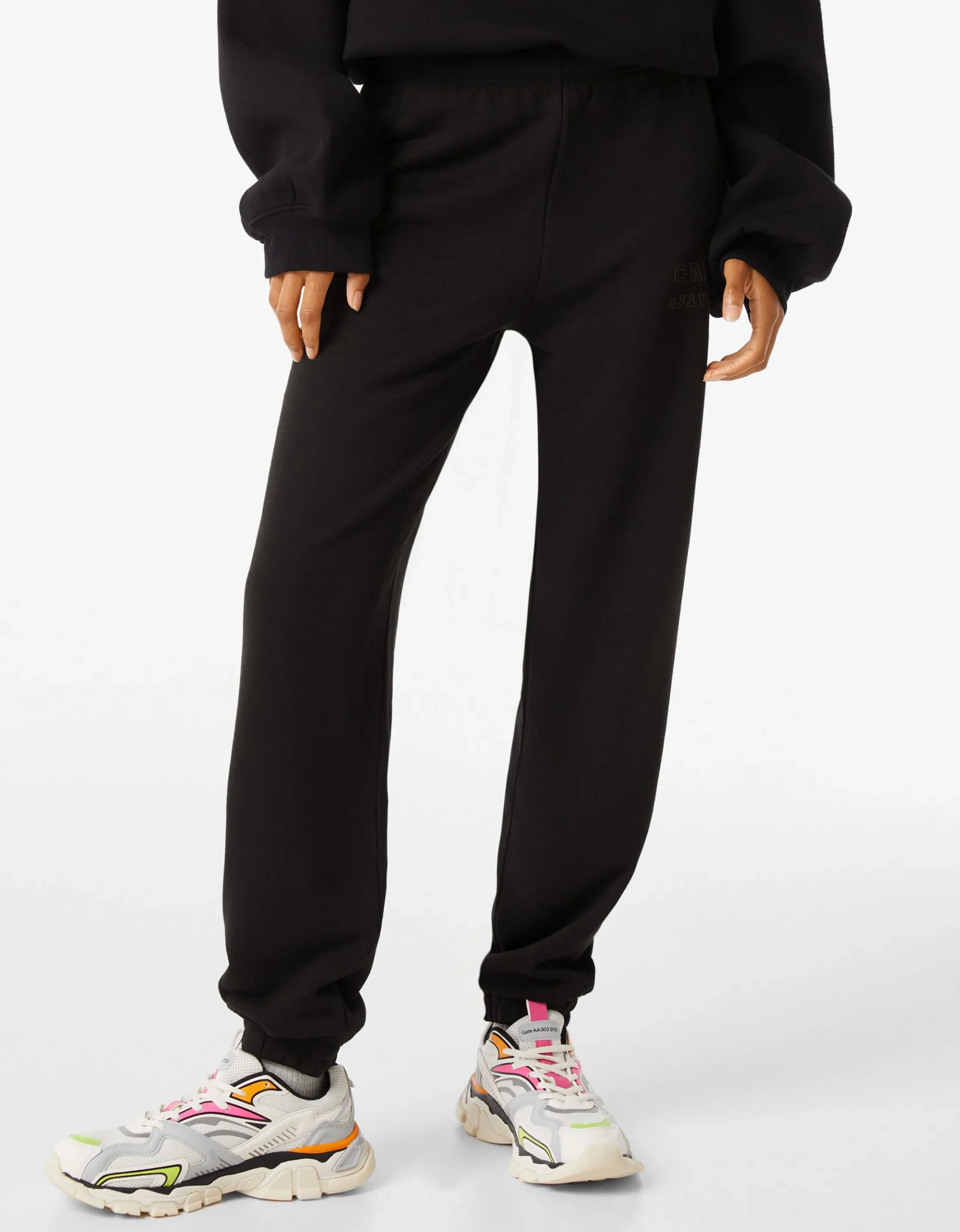 FEMME BERSHKA Survêtement*Pantalon jogger molleton