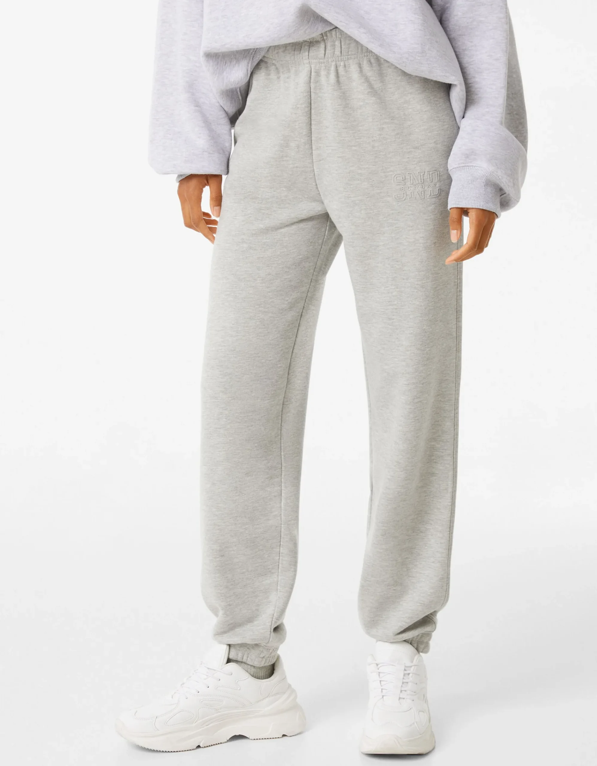 FEMME BERSHKA Survêtement*Pantalon jogger molleton