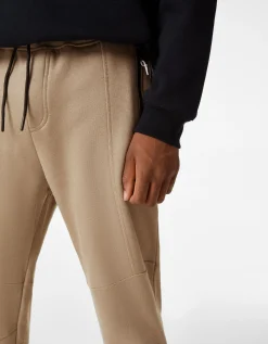 HOMME BERSHKA Pantalons et jeans*Pantalon jogger molleton découpes