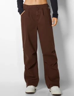FEMME BERSHKA Pantalons*Pantalon jogger parachute loose fit