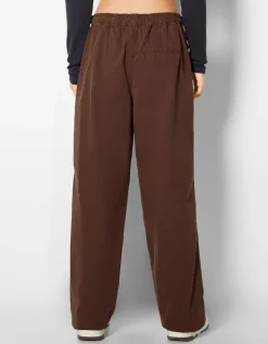 FEMME BERSHKA Pantalons*Pantalon jogger parachute loose fit