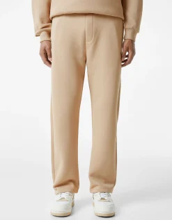HOMME BERSHKA Pantalons et jeans*Pantalon molleton wide leg