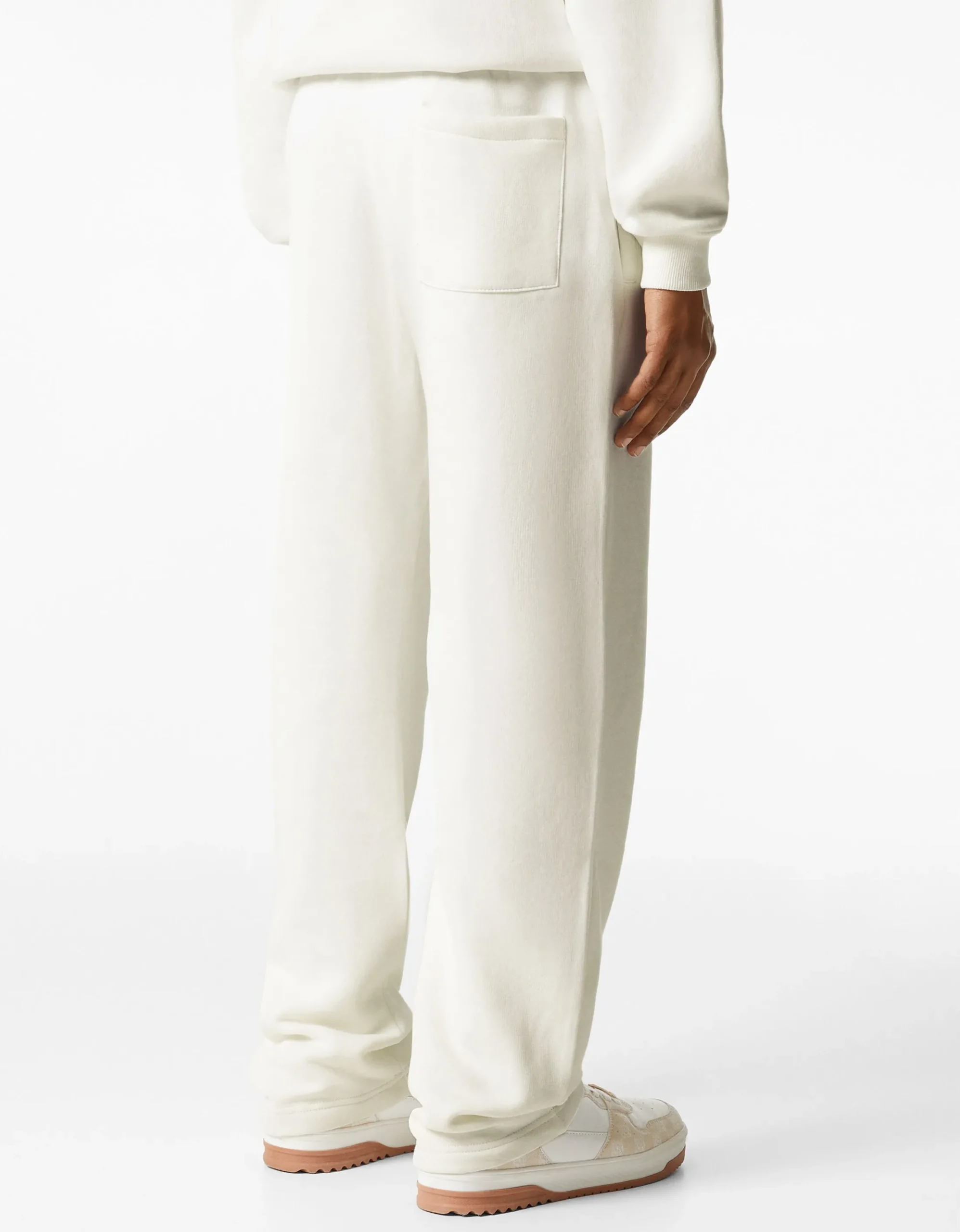 HOMME BERSHKA Pantalons et jeans*Pantalon molleton wide leg